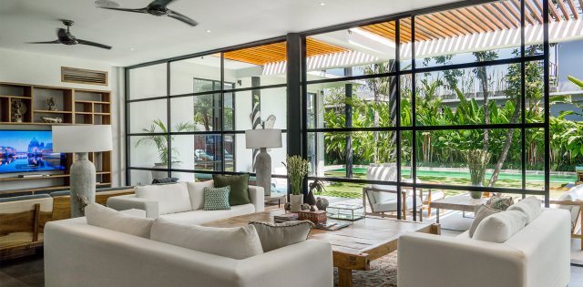 Вилла Canggu Beachside Villas - Gu, Гостиная площадь